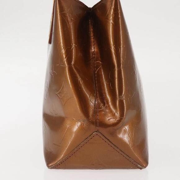 LOUIS VUITTON Monogram Vernis Reade PM Hand Bag Bronze M91146 - Picture 6 of 13